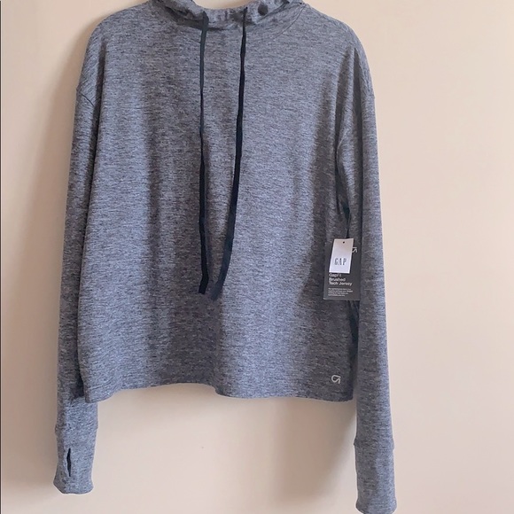 GAP Tops - Gap brushed tech jersey long sleeves